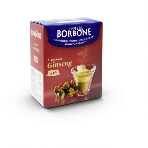 Capsule Ginseng Caffè Borbone Compatibili A Modo Mio