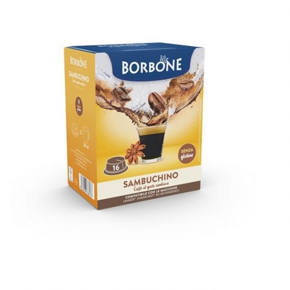 Capsule Sambuchino Caffè Borbone Compatibili A Modo Mio