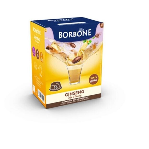 Capsule Ginseng Caffè Borbone Compatibili A Modo Mio Capsule Ginseng Caffè Borbone Compatibili A Modo Mio